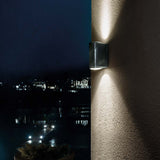 Norlys Mandal 2 Light Up/Down Wall Light Galvanised