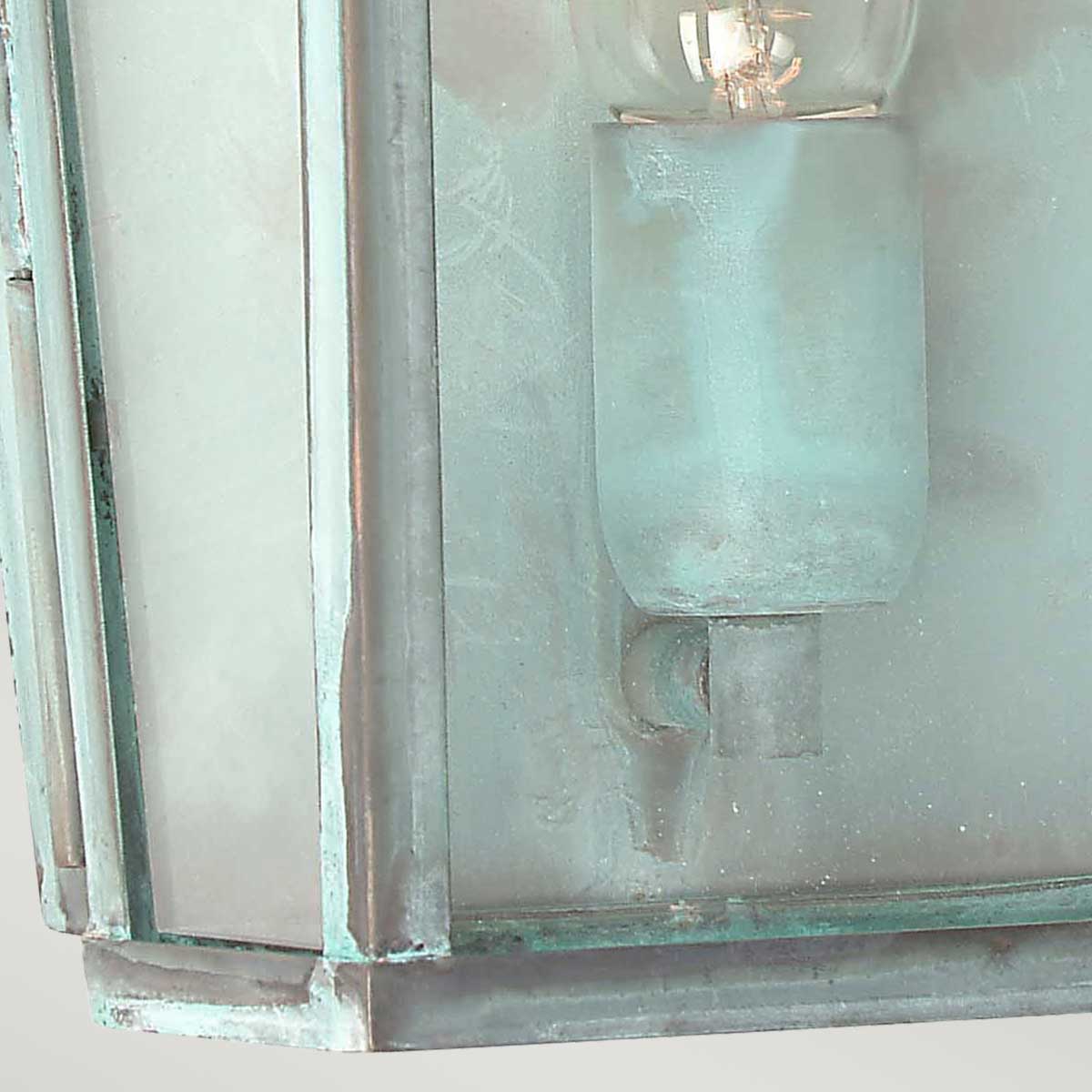Elstead Mansion House 1 Light Wall Lantern Verdigris