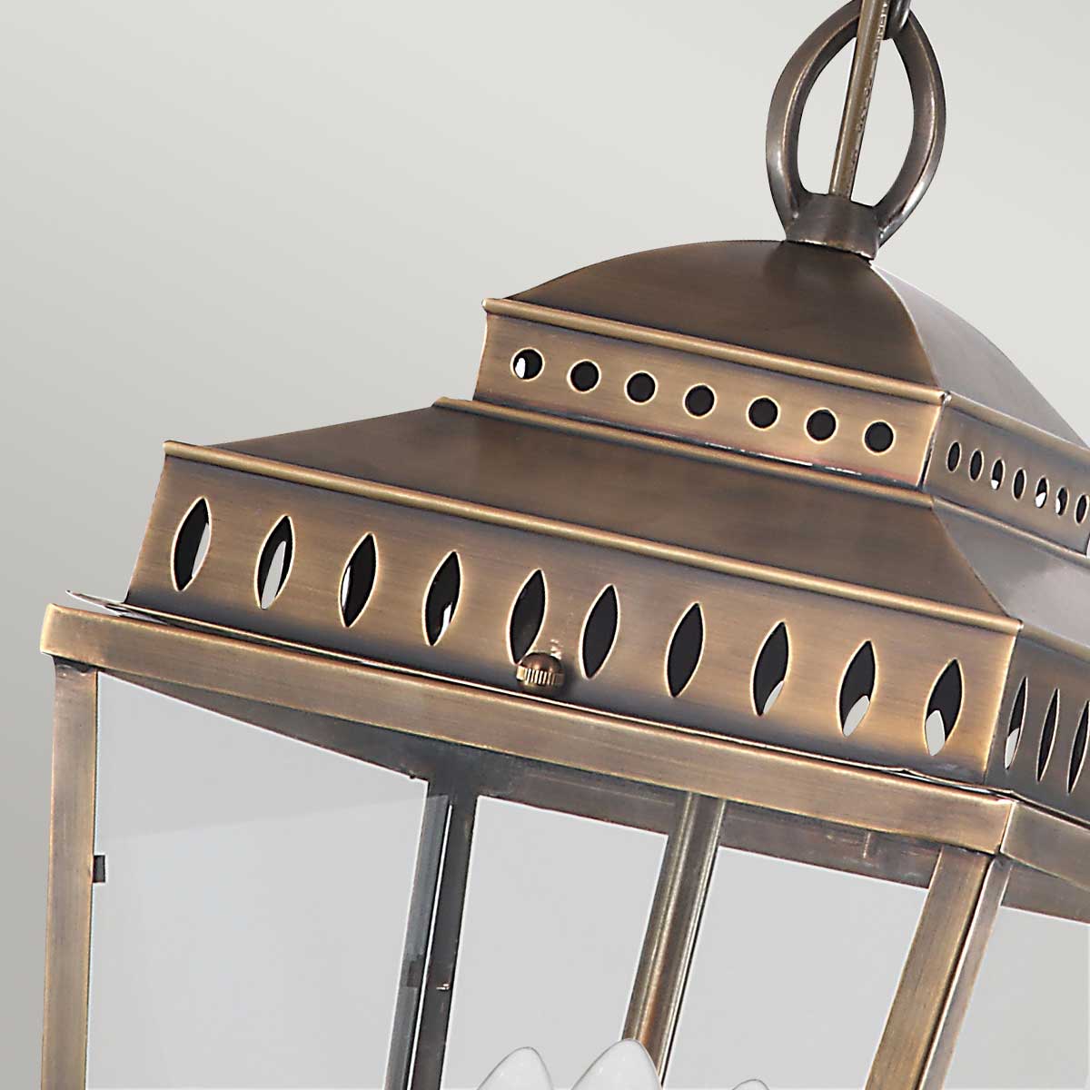 Elstead Mansion House 3 Light Chain Lantern