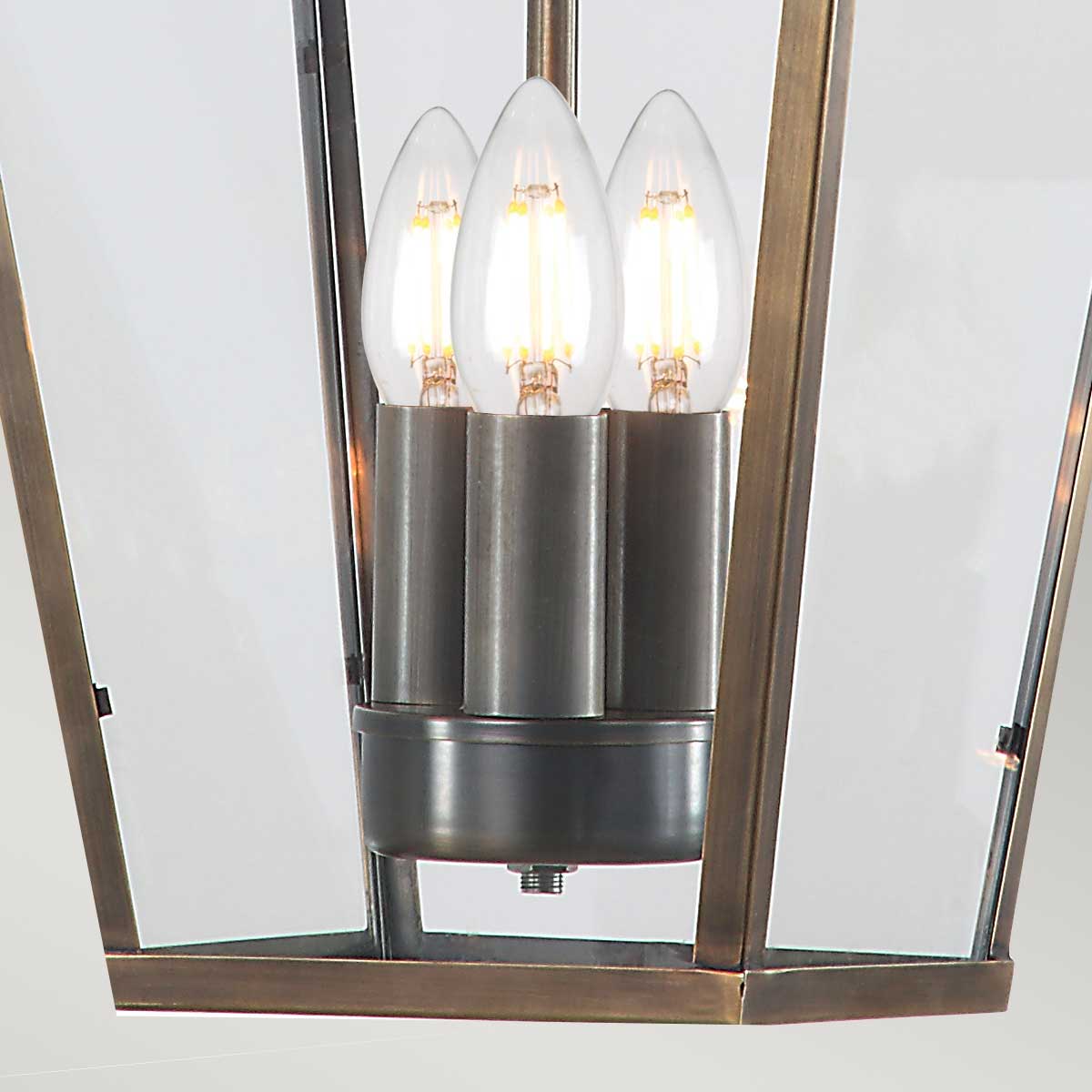 Elstead Mansion House 3 Light Chain Lantern