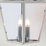 Elstead Mansion House 3 Light Chain Lantern Silver