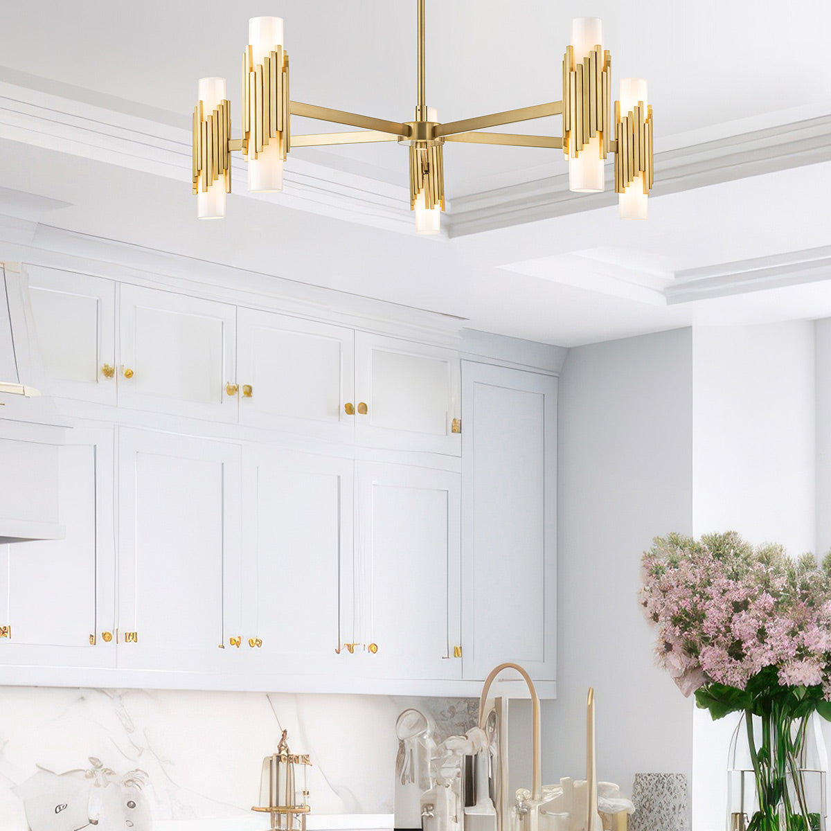 Elstead Marvele 10 lt Chandelier