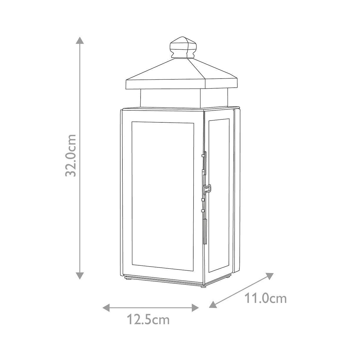 Elstead Matlock 1 Light Wall Lantern