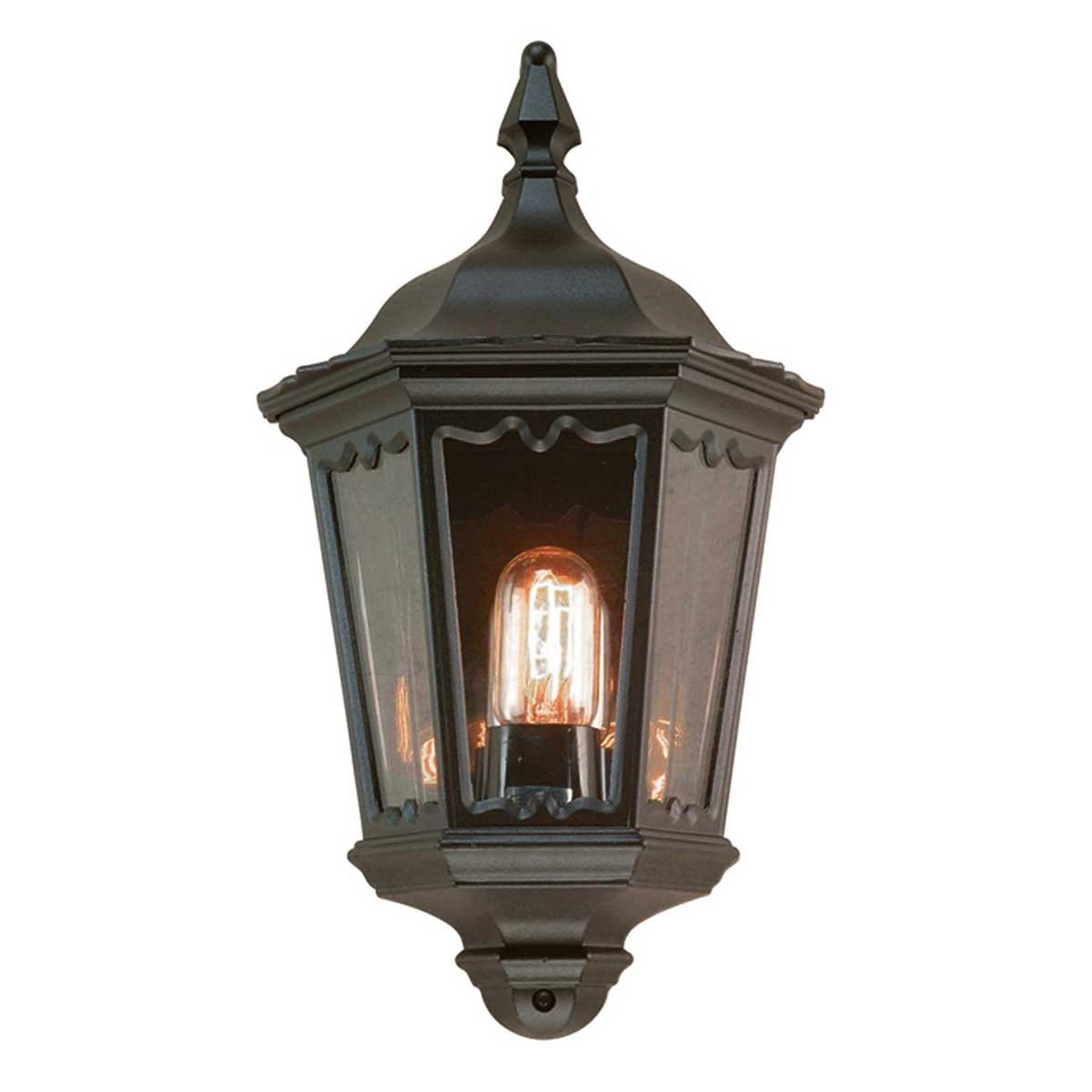 Elstead Medstead 1 Light Half Lantern
