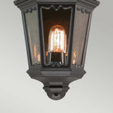 Elstead Medstead 1 Light Half Lantern