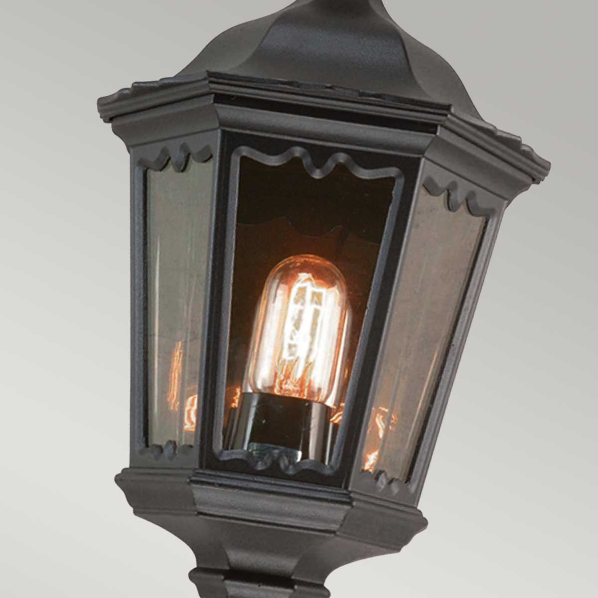 Elstead Medstead 1 Light Half Lantern