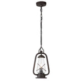 Elstead Miners 1 Light Chain Lantern