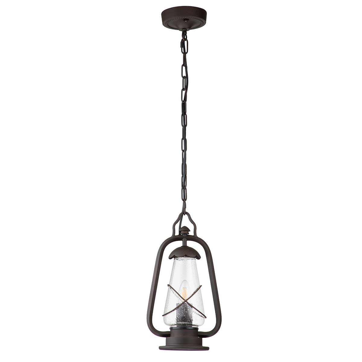 Elstead Miners 1 Light Chain Lantern
