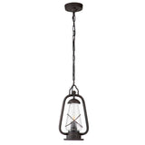 Elstead Miners 1 Light Chain Lantern
