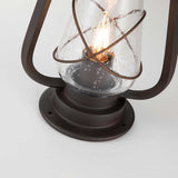 Elstead Miners 1 Light Pedestal Lantern