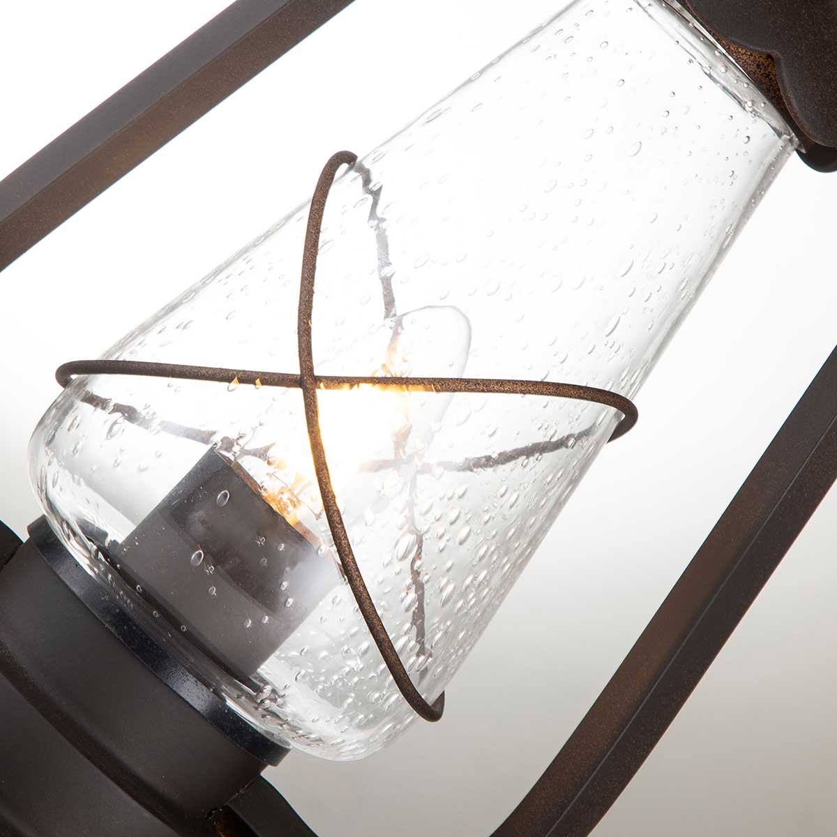 Elstead Miners 1 Light Pedestal Lantern
