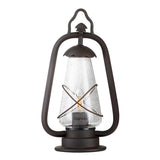 Elstead Miners 1 Light Pedestal Lantern