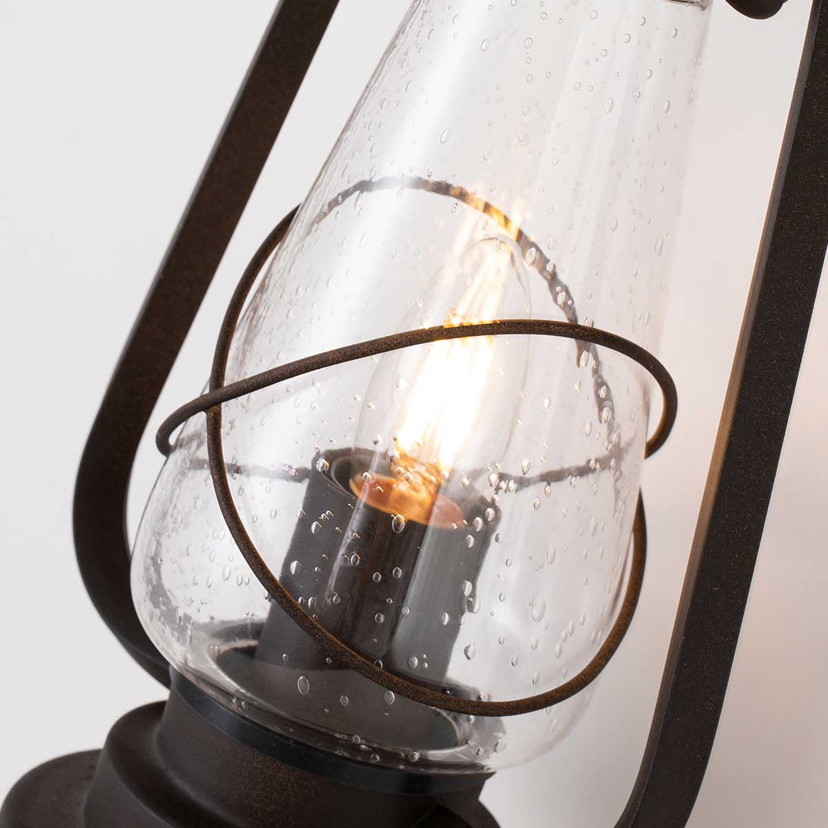 Elstead Miners 1 Light Wall Lantern