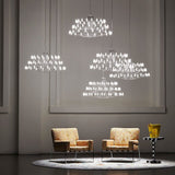 Moooi Coppelia Suspended Chandelier Large Chrome –  from Amos Lighting + Home