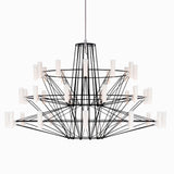 Moooi Coppelia Suspended Chandelier Small Satin Black –  from Amos Lighting + Home