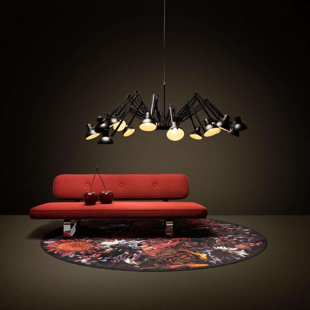 Moooi Dear Ingo Giant Spider Chandelier Pendant Black –  from Amos Lighting + Home