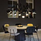 Moooi Dear Ingo Giant Spider Chandelier Pendant Black –  from Amos Lighting + Home