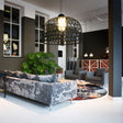 Moooi Emperor Medium Suspended Pendant Black –  from Amos Lighting + Home