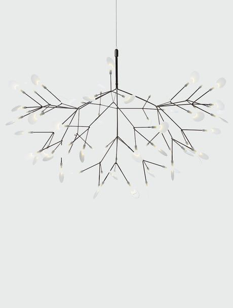 Moooi Heracleum III Large Nickel Chandelier –  from Amos Lighting + Home