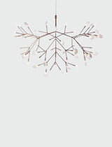 Moooi Heracleum III Small Copper Chandelier –  from Amos Lighting + Home