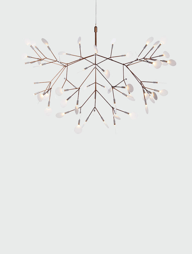 Moooi Heracleum III Small Copper Chandelier –  from Amos Lighting + Home