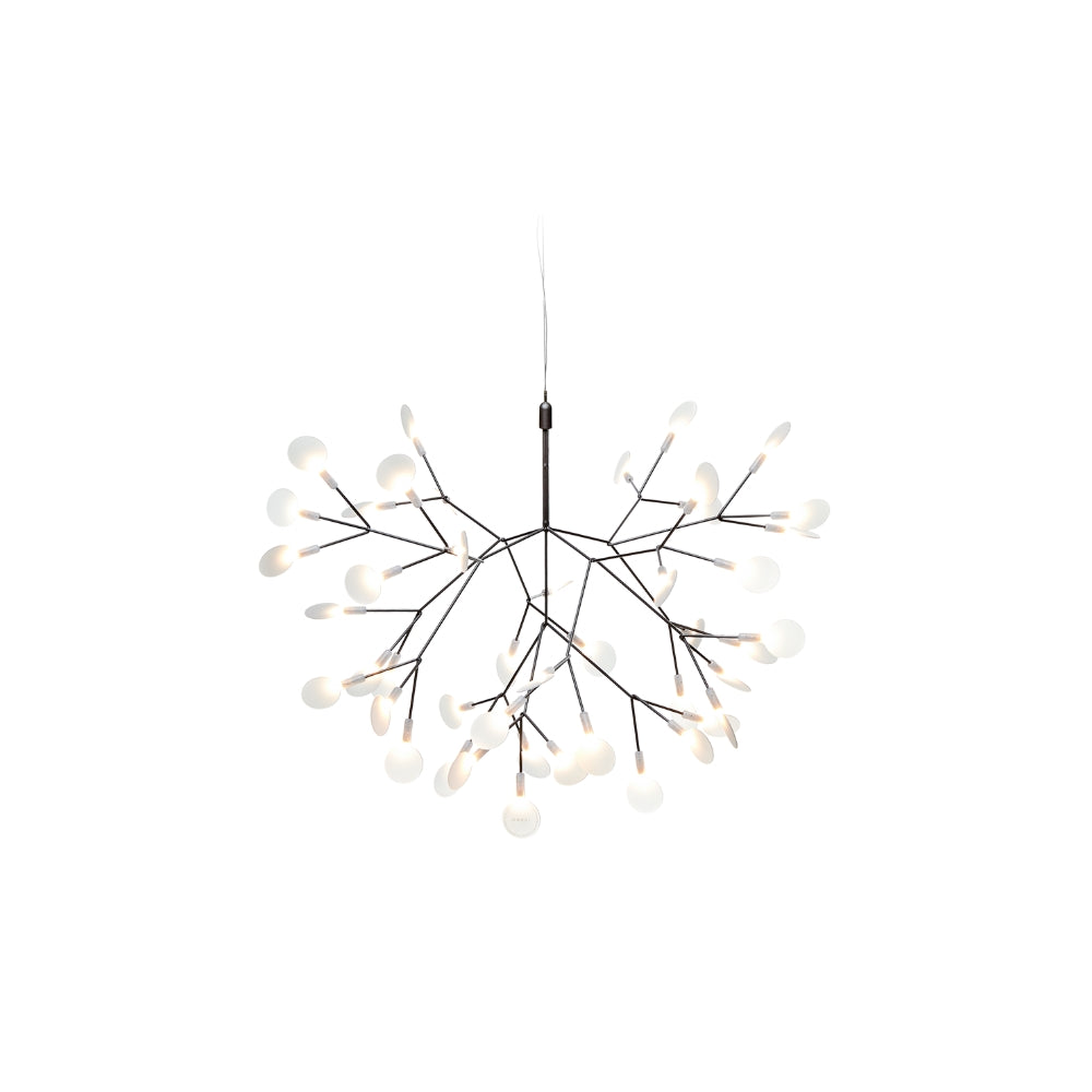 Moooi Heracleum III Small Nickel Chandelier –  from Amos Lighting + Home