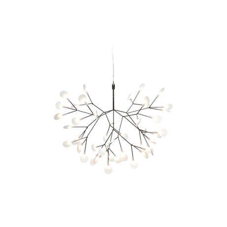 Moooi Heracleum III Small Nickel Chandelier –  from Amos Lighting + Home