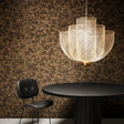 Moooi Meshmatics Gold Chandelier Large –  from Amos Lighting + Home