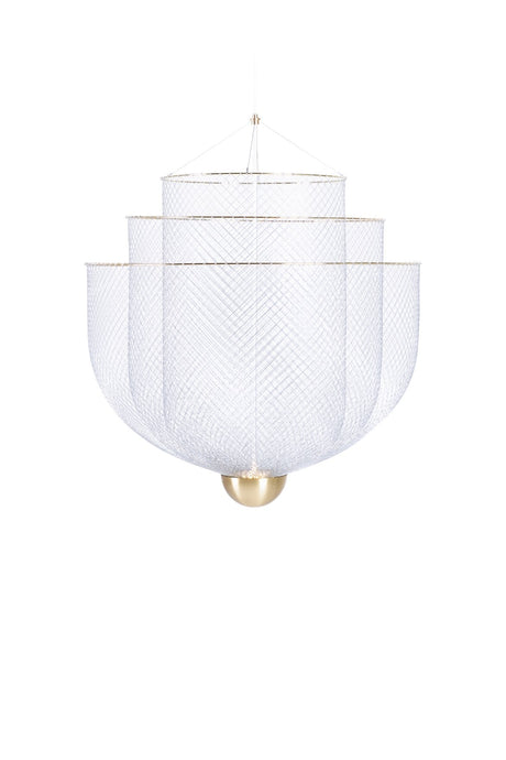 Moooi Meshmatics Gold Chandelier Small –  from Amos Lighting + Home