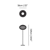 Moooi NR2 Floor Lamp Black –  from Amos Lighting + Home