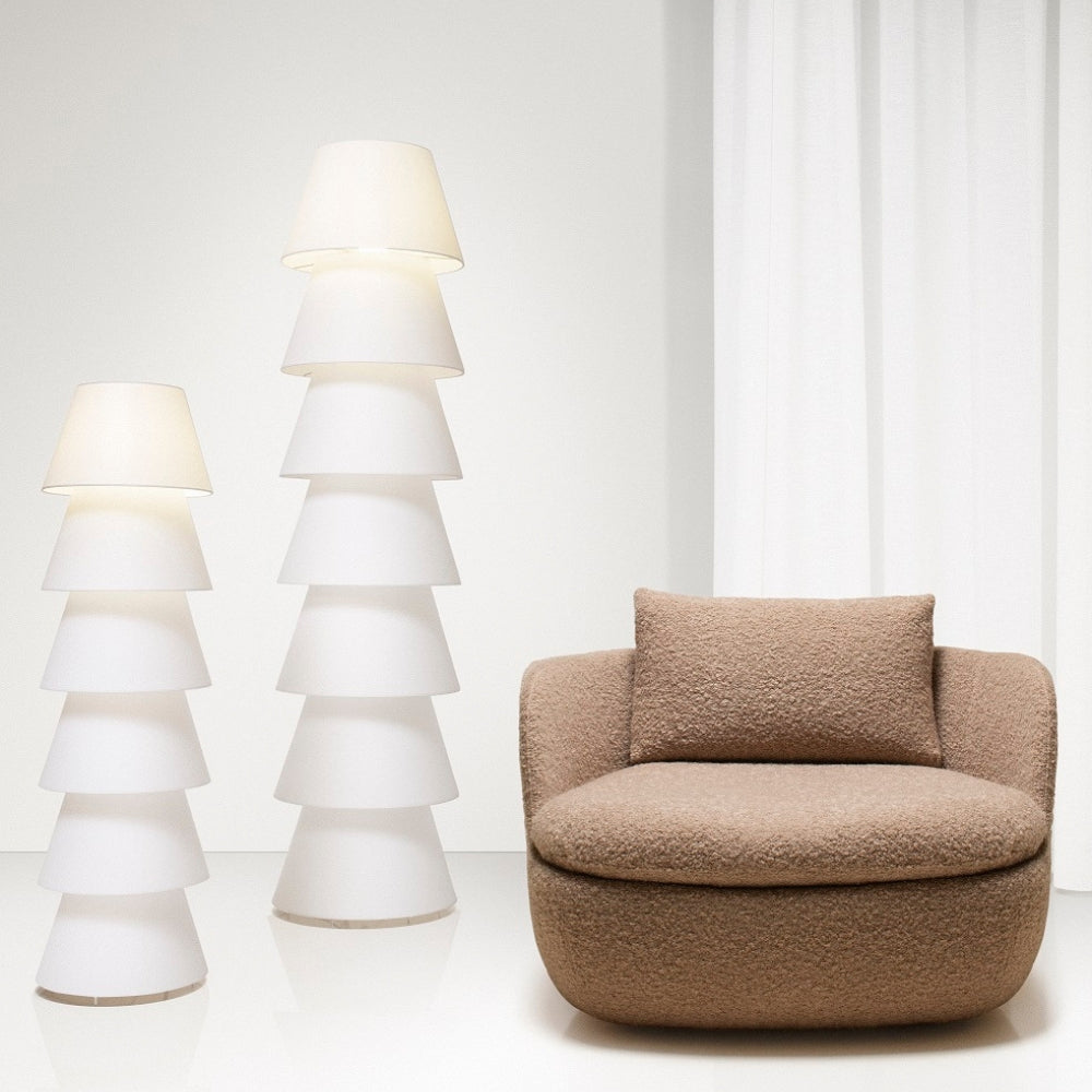 Moooi Set Up Shade 5 White Floor Lamp –  from Amos Lighting + Home