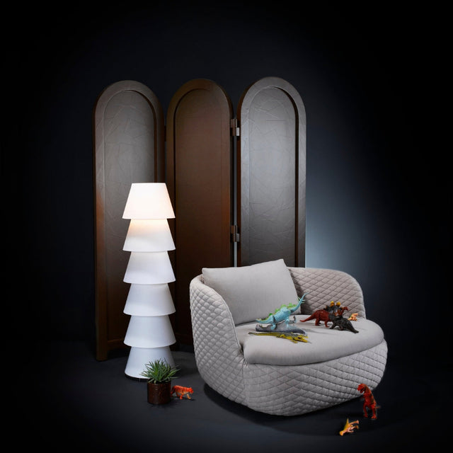 Moooi Set Up Shade 6 White Floor Lamp –  from Amos Lighting + Home