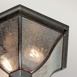 Elstead New England 2 Light Flush Lantern Medium