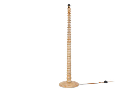 Nkuku Avisa Mango Wood Floor Lamp –  from Amos Lighting + Home