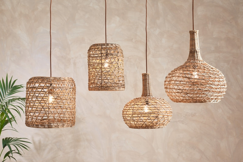 Nkuku Beru Rattan Lampshade Natural Small –  from Amos Lighting + Home