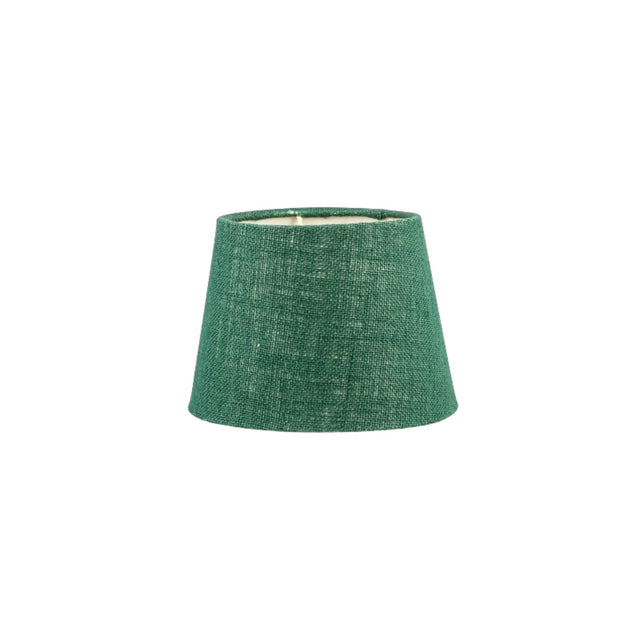 Nkuku Dia Jute Lampshade Green Small 20cm –  from Amos Lighting + Home