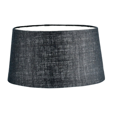 Nkuku Dia Jute Lampshade Ink Large 40.5cm –  from Amos Lighting + Home