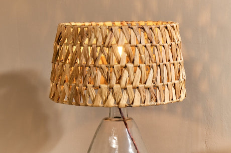 Nkuku Feya Leaf Weave Natural Lampshade Large –  from Amos Lighting + Home