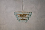 Nkuku Kagitha Recycled Glass Statement Chandelier –  from Amos Lighting + Home