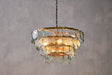 Nkuku Kagitha Recycled Glass Statement Chandelier –  from Amos Lighting + Home