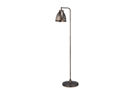 Nkuku Muturi Floor Lamp Aged Bronze –  from Amos Lighting + Home