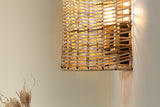 Nkuku Noko Rattan Wall Lamp –  from Amos Lighting + Home