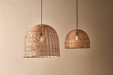 Nkuku Noko Wicker Dome Pendant Large –  from Amos Lighting + Home