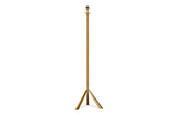 Nkuku Sahhil Metal Tripod Floor Lamp Antique Brass –  from Amos Lighting + Home