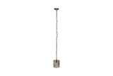 Nkuku Shanaya Mottled Glass Pendant Antique Bronze –  from Amos Lighting + Home