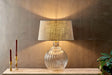 Nkuku Varanisi Wide Clear Recycled Glass Table Lamp –  from Amos Lighting + Home