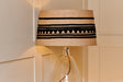 Nkuku Yongana Jute Pattern Lamp Shade Natural & Black Large –  from Amos Lighting + Home