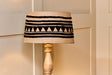 Nkuku Yongana Jute Pattern Lamp Shade Natural & Black Medium –  from Amos Lighting + Home