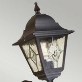 Elstead Norfolk 1 Light Up Wall Lantern with PIR
