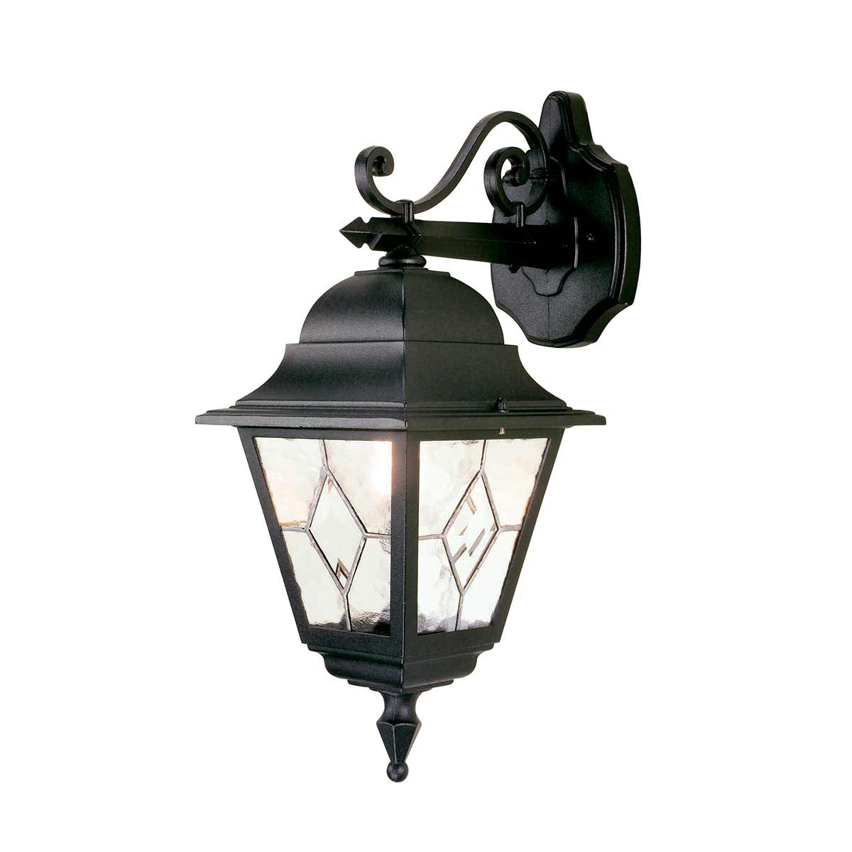 Elstead Norfolk 1 Light Down Wall Lantern